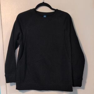 Old Navy Black Maternity Sweatshirt